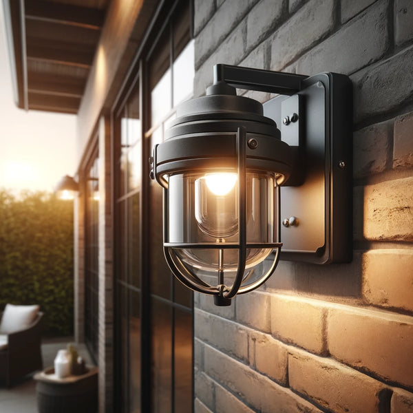 [Demo] JHOTEC Rustic Outdoor Wall Light